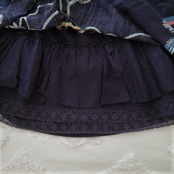 Anthropologie Blue Backless Dress - Picture 3 of 8